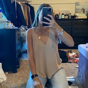 Free people nude tank top!